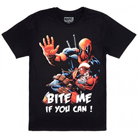 T-shirt - Deadpool - Bite Me - L Unisexe 