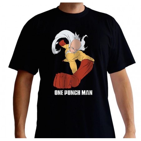 T-shirt One Punch Man - Saitama Punch - M Homme 