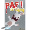 Poster - Paf - Lapins Crétins - Roulé et filmé