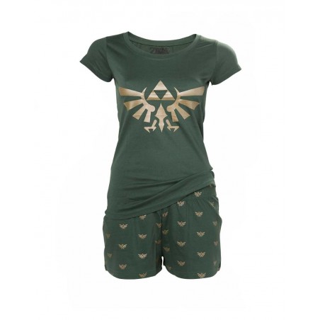 T-shirt + Short Bioworld - Zelda - L Femme 