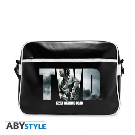 Sac besace - "Rick saison 6" - Walking Dead (38x29x12cm)