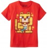 T-Shirt Blizzard - Lucky Ocelot - Minecraft - M Homme 