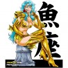 Mug - okiWoki - La sublime Olympe née sous le signe du Poisson ! - Saint Seiya - Fond Jaune