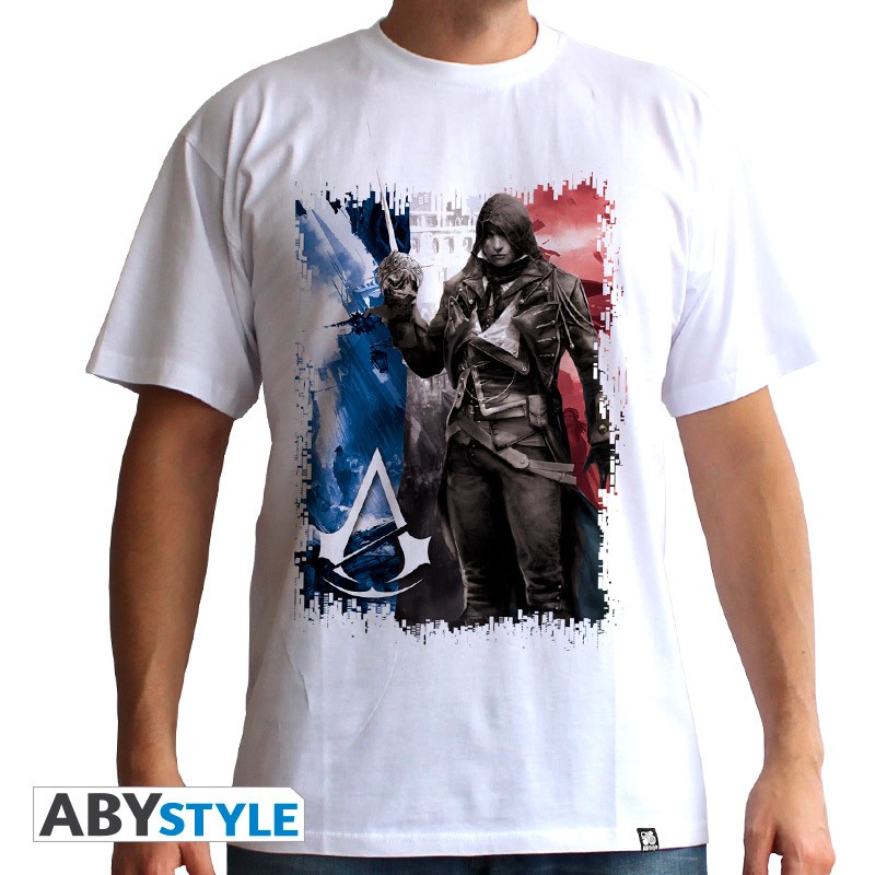 T-shirt Assassin's Creed V - Drapeau - L Homme 