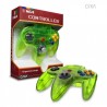 Manette N64 Vert atomique (CirKa)