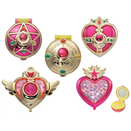 Sailor Moon - Collection de 5 - Broche de transformation