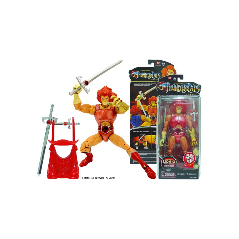 Cosmocats - Action Figure - Star Lion Limited + support et set d'épées