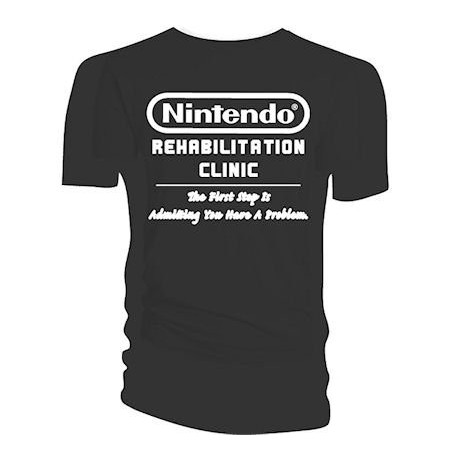 T-shirt - Nintendo - Rehabilitation Clinic - S Homme 