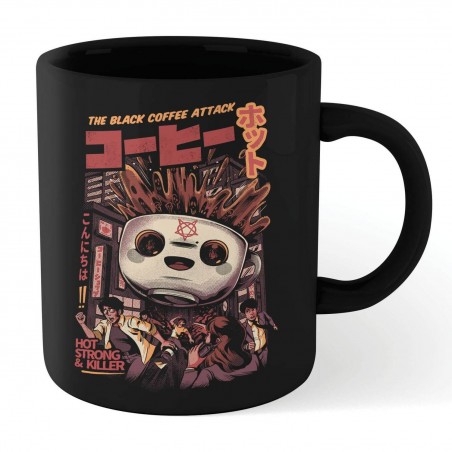 Mug - Black Coffee Kaiju - Ilustrata