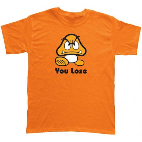 T-shirt - Nintendo - Gombas - You Loose - L Homme 