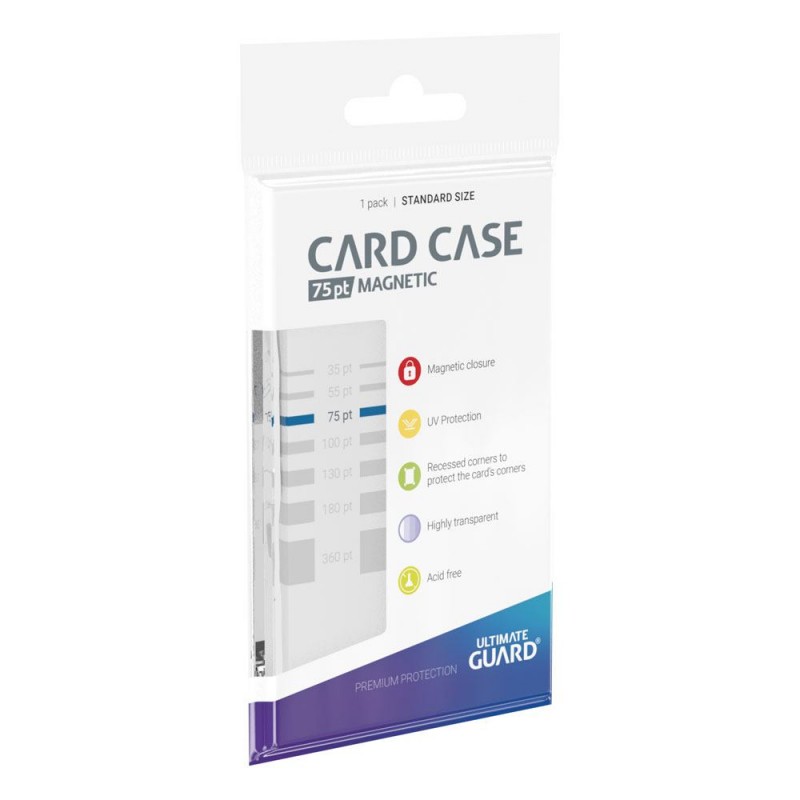 Magnetic Card Case - 75pt - Standard - Transparent