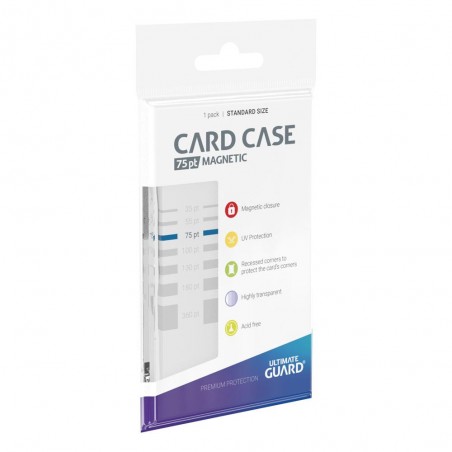 Magnetic Card Case - 75pt - Standard - Transparent