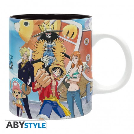 Mug (int. noir) - One Piece - Luffy's crew