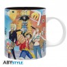 Mug (int. noir) - One Piece - Luffy's crew