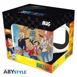 Mug (int. noir) - One Piece - Luffy's crew