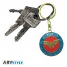 Porte-clefs 3D PVC - Bouclier - Wonder Woman