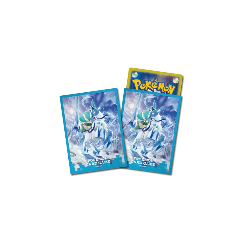 60 protections de cartes (Sleeves) - Ice Rider Calyrex - Pokemon