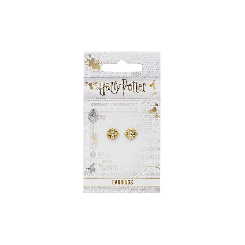 Boucles d'oreilles - Harry Potter - Retourneur de temps immobile