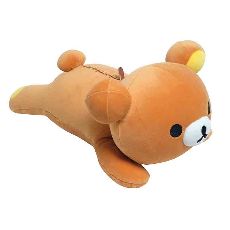 Peluche Coussin Rilakkuma - Coussin Rilakkuma Allongé Mega Soft 23 cm 