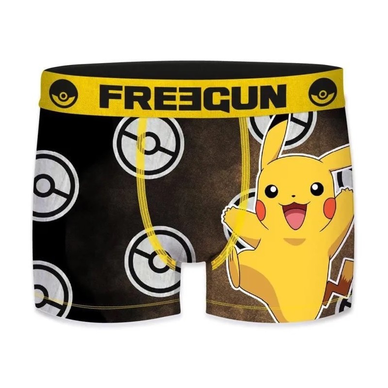 Boxer - Pokemon - Pikachu Pokeballs - S Unisexe 