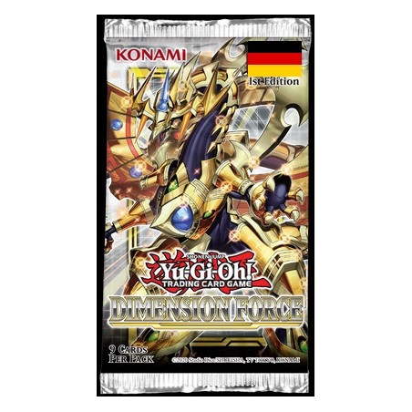 JCC - Booster sous blister - Dimension Force - Yu-Gi-Oh! (DE)