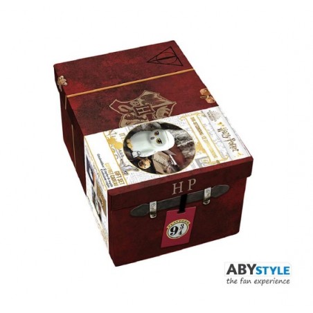 Gift Pack Premium - Harry Potter - Mug 3D + Porte-clef 3D + Pin's "Harry's suitcase"