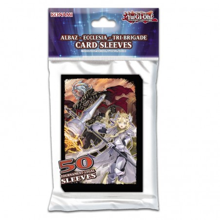 Protèges Cartes 50 pièces - Albaz et Ecclesia - Yu-Gi-Oh!