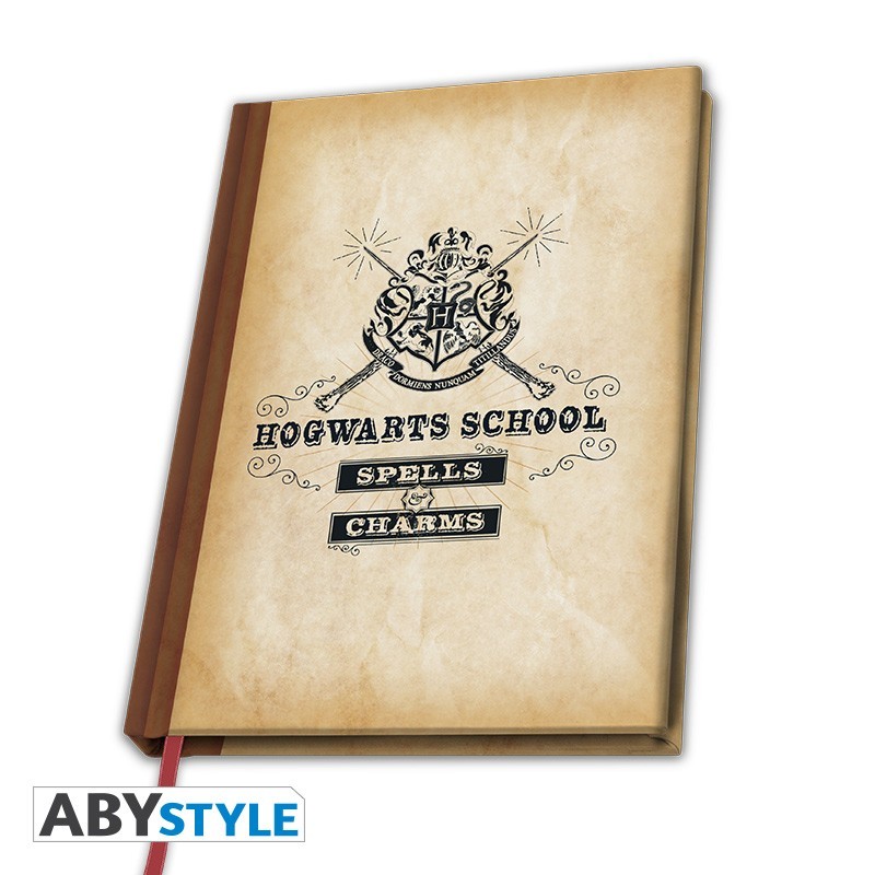 Carnet de Note - Hogwarts School ''Spell et Charms'' - Harry Potter