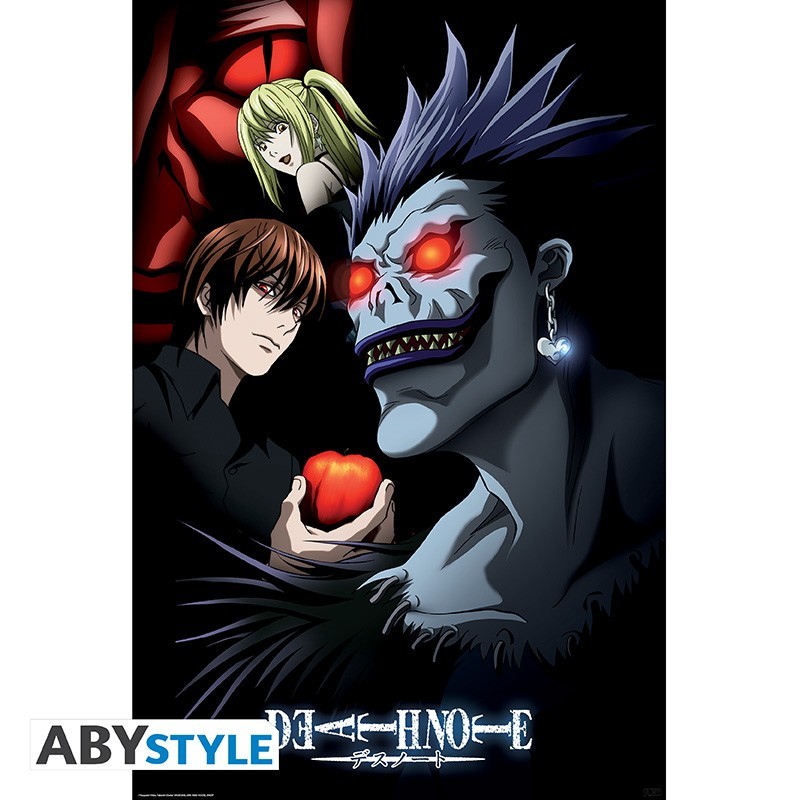 Poster - Équipe Light - Death Note - Roulé et filmé