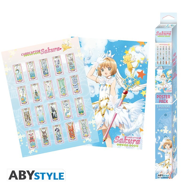 Set 2 Chibi Poster - Artworks - Card Captor Sakura