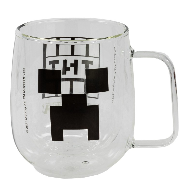 Tasse en Verre - Creeper - Minecraft