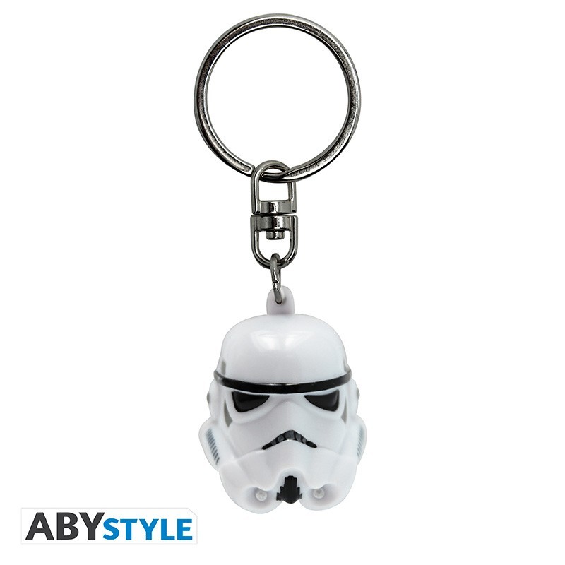 Porte-Clefs 3D Rubber - Storm Trooper - Star Wars