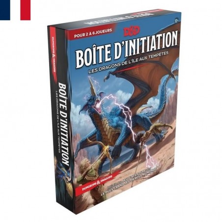 Livre - Dungeons et Dragons - Set d'Initiation : Les Dragons de l'Île aux Tempêtes - FR