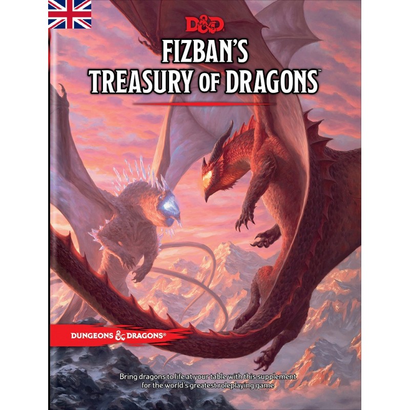 Livre - Dungeons et Dragons - Fizbans Treasury Of Dragons - EN