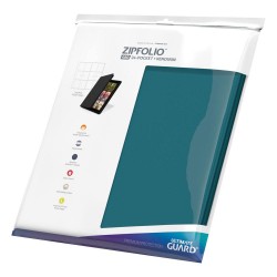 Zipfolio - Albums pour 480 Cartes - XenoSkin Bleu Pétrole