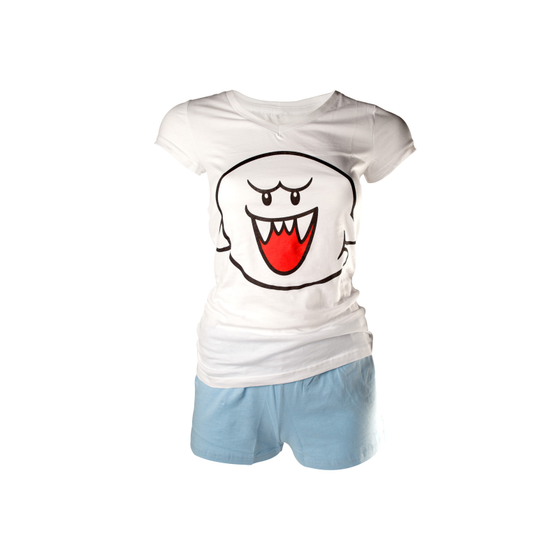 T-shirt + Short Bioworld - Nintendo - Boo - L Femme 