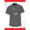 T-shirt Dragon Ball - Krillin - Fond Gris - L Homme 