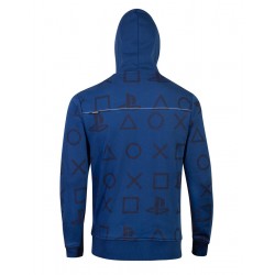 Sweat Hooded - Playstation - AOP Icons - M Unisexe 