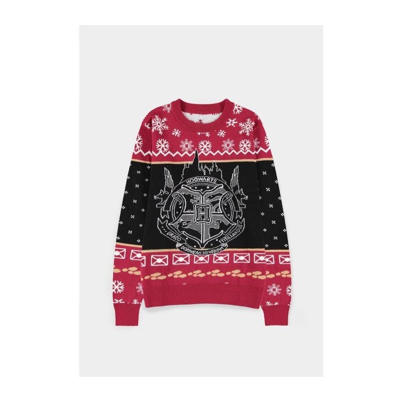 Pull de Noël - Harry Potter - Poudlard 4 maisons - XXL Unisexe 