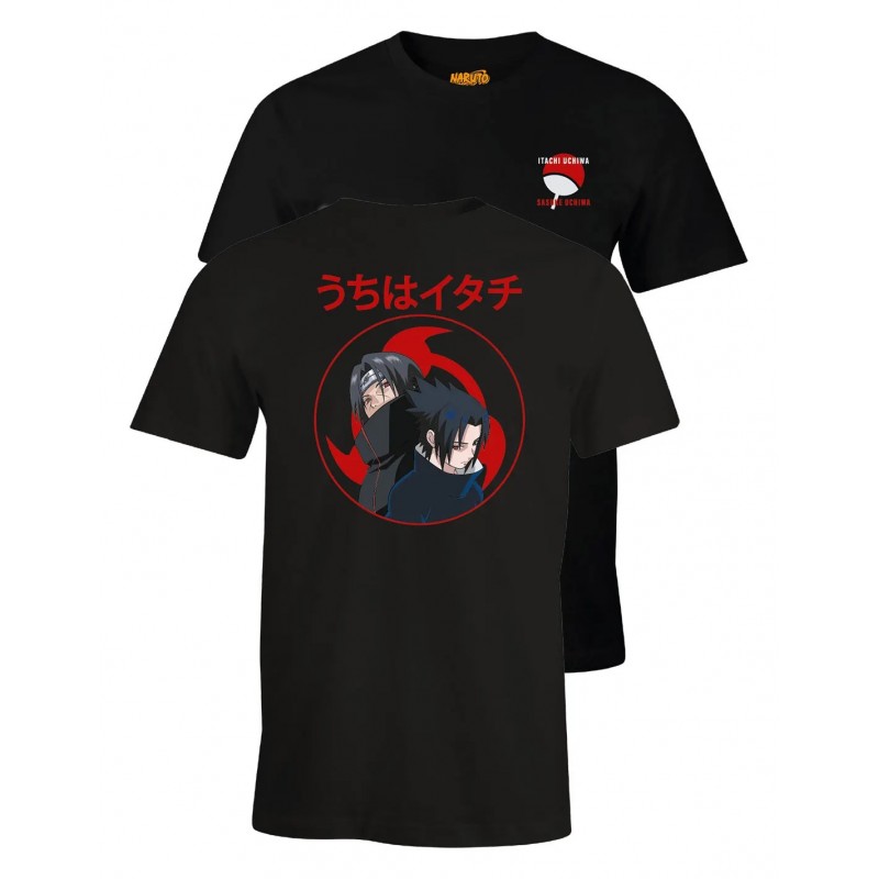 T-shirt - Itachi et Sasuke - Naruto - S Unisexe 