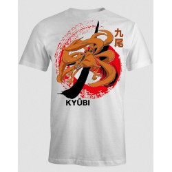 T-shirt - Kyûbi - Naruto - S Unisexe 