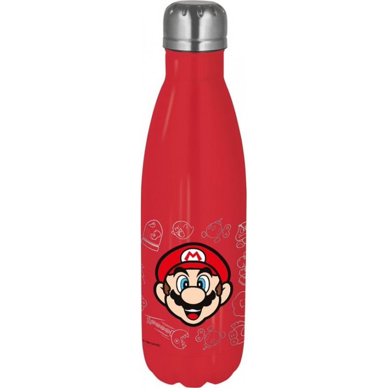 Bouteille isotherme - F. Rouge - Mario - Super Mario