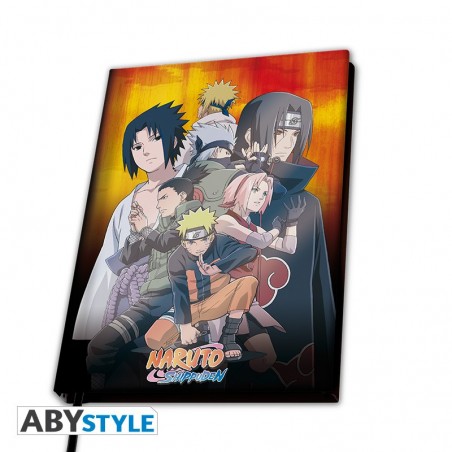 Carnet de Note - Groupe Konoha - Naruto Shippuden - A5