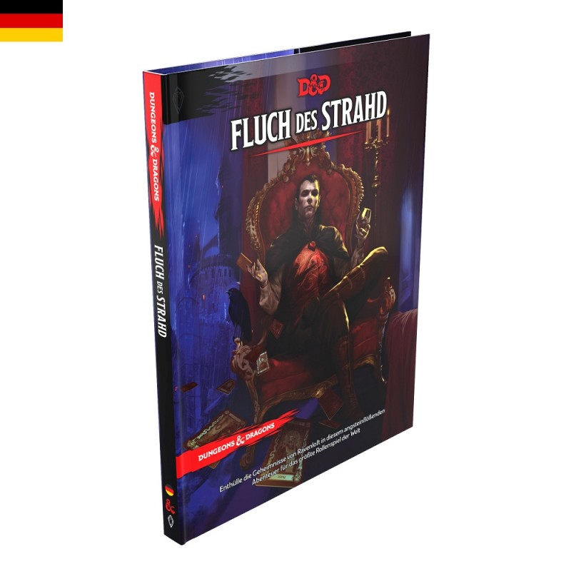 Livre - Dungeons et Dragons - Curse Of Strahd - DE