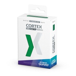 Protèges Cartes 100 pièces - Cortex - Standard - Vert Matte