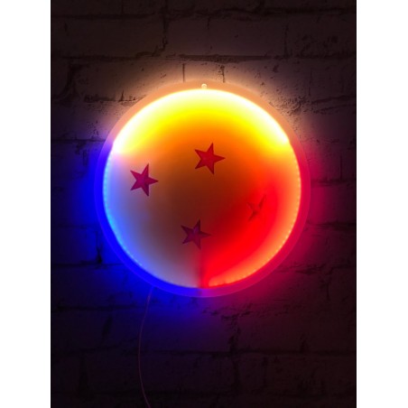 Neon mural - Dragon Ball - Boule de cristal n°4