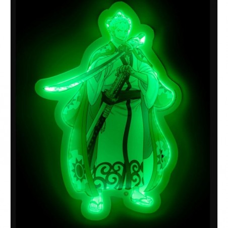 Neon mural - One Piece - Zoro