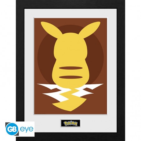 Cadre - Pikachu Silhouette 25 - Pokemon