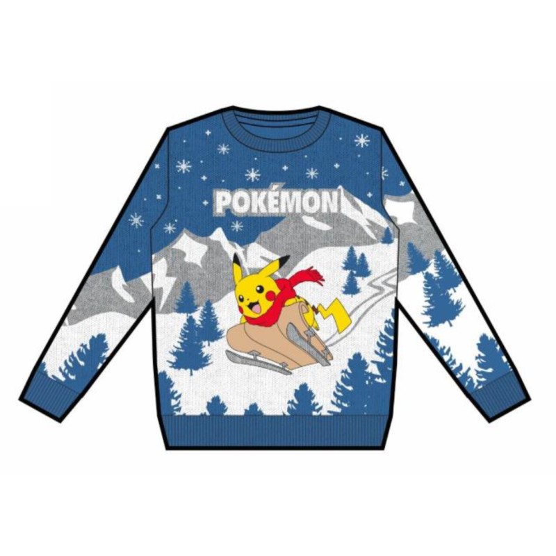 Pull de Noël - Pikachu - Pokemon - Unisexe 12-13 