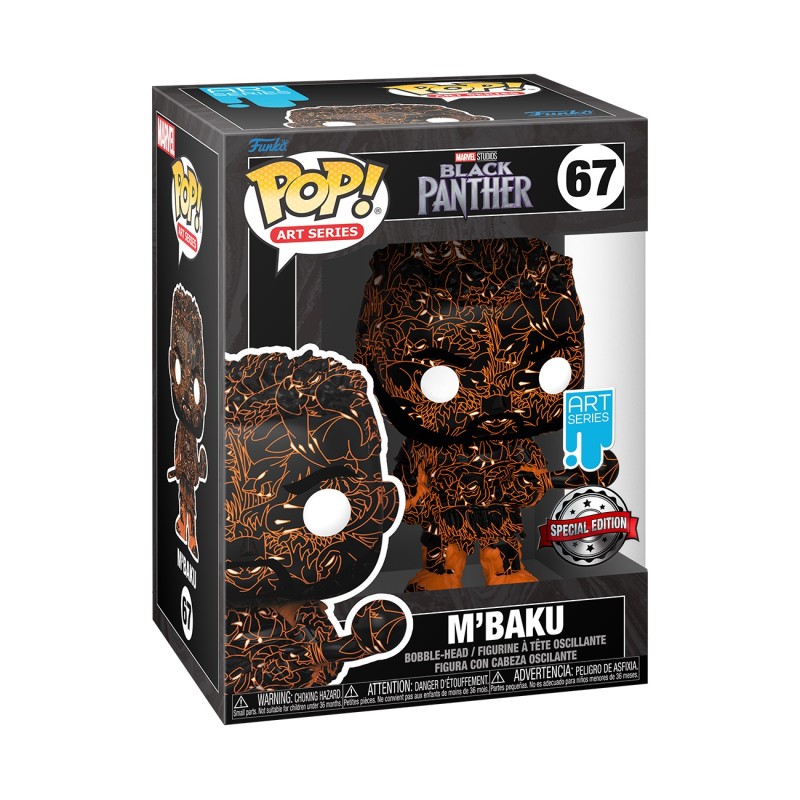 M'Baku - Black Panther (67) - Pop Marvel - Artist's Series - Exclusive